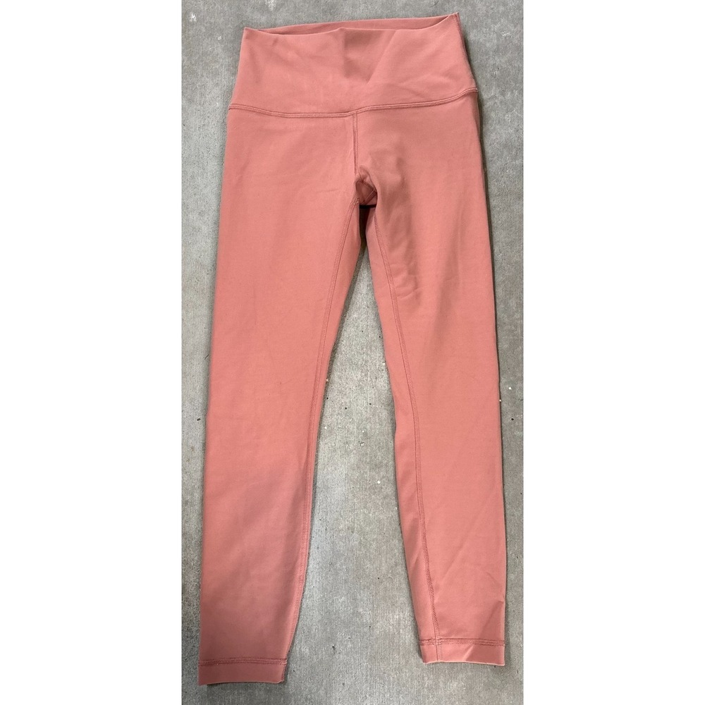 Victoria's Secret Womens Skinny Ankle Leggings Dusty Rose High Rise Pull On 4